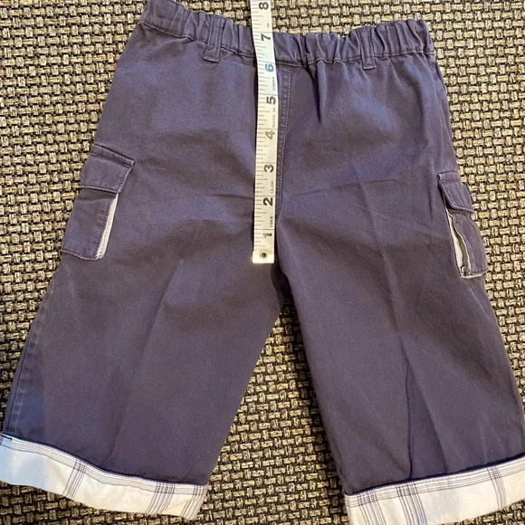 Burberry Boys LOGO🐴Long Cargo Shorts with Elastic Waist(17-22